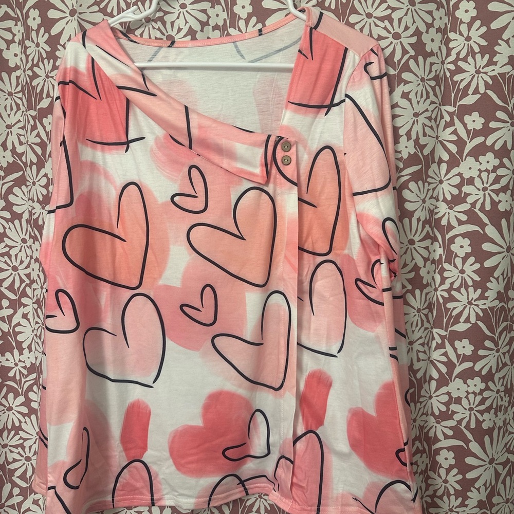 Cute heart shirt